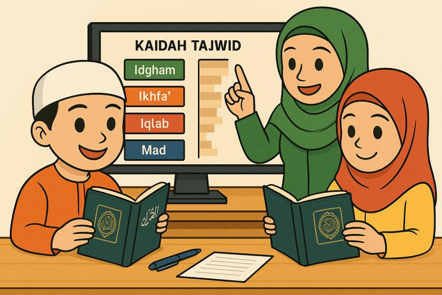 Ilustrasi 2D guru pe-min